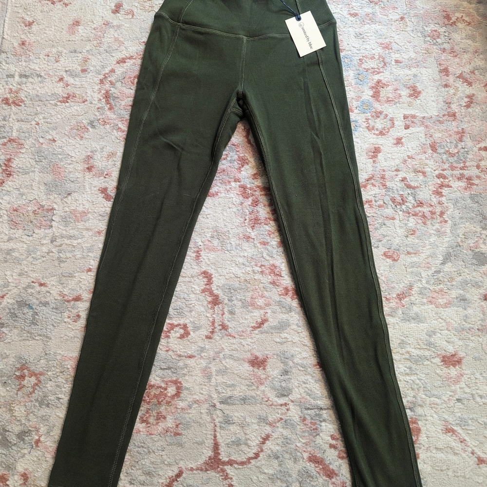 United By Blue Olive Green Women's Yoga Pants
